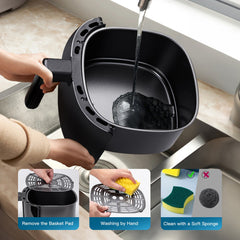 Airfryer - heteluchtfriteuse - 4L - 1500W - Zwart