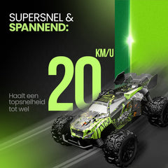 Synergyx® RC Bestuurbare Auto - Afstandsbestuurbaar Race Speelgoed - Volwassenen & Jongens - voor Buiten - Radiografisch Afstandbestuurbaar