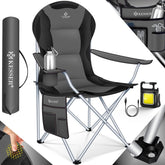 KESSER® Campingstoel - Visstoel - Vouwstoel - Antraciet