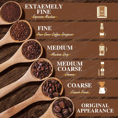 Koffiemolen elektrisch - Koffiemaler - 150W - Wit - Aigostar