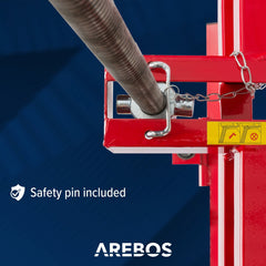 AREBOS Zitmaaierkrik Zitmaaier Kriksysteem Krik Hijstoestel Reinigingshulp 400kg