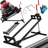 MASKO® Zitmaaierkrik 400kg Lift voor Zitmaaier - Zitmaaierlift Krik Systeem - Zwart