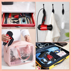 Fohn - Haardroger - Inklapbare Föhn - 1400W - Rood - Aigostar