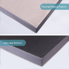 Hondenmand Orthopedisch - Hondenkussen - Hondenbed - Grijs - 75x50 cm - Nobleza •