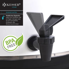 KESSER® Inmaakketel - 27L - Elektrische Ketel - 1800W - Dispenser - Wit