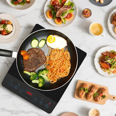 Inductie Kookplaat vrijstaand - Elektrische kookplaat - 2000W - Zwart - Aigostar