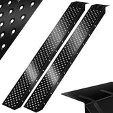 MASKO® 2X Oprijplaat - Antislip - 200kg per plaat - Zwart •