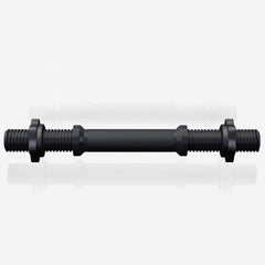 Gorilla Sports Dumbbellstang - Halter - 35 cm - incl. Schroefsluitingen - Zwart