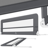 KESSER® Bedhekje - Kinderbedhek - Babybedhek - 100cm - Donkergrijs