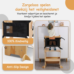 Leertoren - Keukenhulp - Learning Tower - Keukentoren - Olvy Kids •