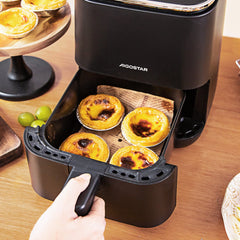 Airfryer - heteluchtfriteuse - 2L - 1200W - Zwart