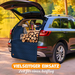 Hondendeken auto achterbank - hondenmat - 130x105x55 cm - Blauw- LOVPET®