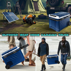 Compressor Koelbox elektrisch - Coolbox - Frigobox - 41L - Blauw