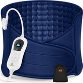 Warmteband - Verwarmde rugband - Warmtekussen - Blauw - KESSER®