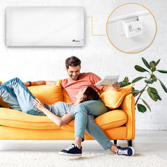 Convectorkachel - Elektrisch - Kachel - Heater - Verwarming - Wit - 1000W - TRESKO
