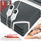 KESSER® Elektrische deken - Warmtedeken - 160x140cm - Antraciet