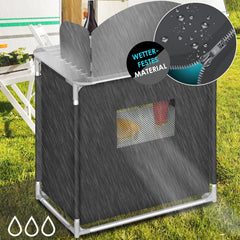 KESSER® Campingkeuken Opvouwbaar - Campingkast inclusief Opbergtas - Kampeerkeuken Kampeerkast