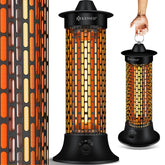 Infrarood Verwarming - Terrasverwarmer - Elektrische Heater - Zwart - KESSER®