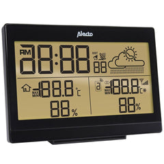 Weerstation - Binnen en buiten - Met buitensensor - Draadloos - Alecto WS-2300 •