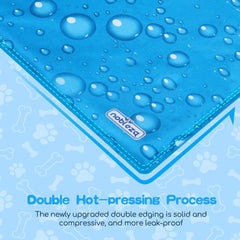 Nobleza Koelmat voor honden en katten - 140x90cm - Blauw •