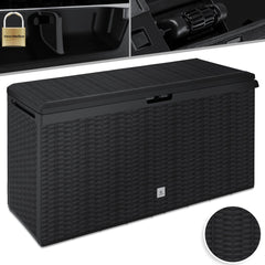 KESSER® Opbergbox 290L - Inklapbaare - Tuinkist - Antraciet •