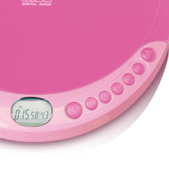 Lenco CD-011PK Discman - Draagbare CD Speler met Oordopjes - Roze •