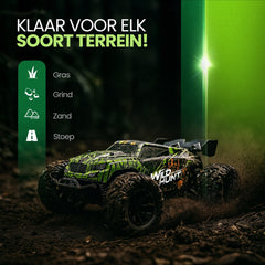 Synergyx® RC Bestuurbare Auto - Afstandsbestuurbaar Race Speelgoed - Volwassenen & Jongens - voor Buiten - Radiografisch Afstandbestuurbaar