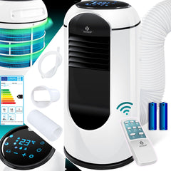 KESSER® 4in1 Mobiele airconditioning - Luchtontvochtiger - 9000BTU - Wit