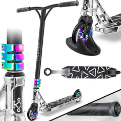 KESSER® Stuntstep voor Volwassenen en Kinderen - Kinderstep - Zilver