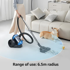 Stofzuiger zonder zak - Vacuum Cleaner - 17KPa - 800W - Blauw - Aigostar •