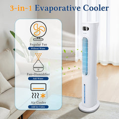 Taylor Swoden Aircooler - Luchtkoeler - Ventilator - Torenventilator - Wit •