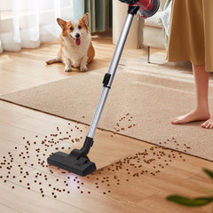 Steelstofzuiger - Stofzuiger Zonder zak - 6 Meter Kabel - 600W - Zwart - Aigostar