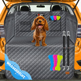 Hondendeken auto achterbank - hondenmat - 130x105x55 cm - Antraciet - LOVPET®
