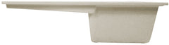 Spoelbak - Wasbak - Keuken - Graniet - 76x22x46 cm - Beige - Aquamarin