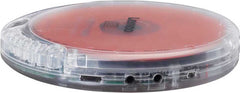 Lenco CD-012TR Discman - Draagbare CD Speler met Oordopjes - Transparant •