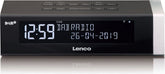 Wekkerradio met DAB - Digitale wekker - Alarmklok - Zwart - Lenco - CR-630BK •