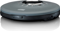 Discman - CD Speler - MP3 Speler - Anti Shock - Antraciet - Lenco - CD-400GY •