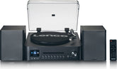 Lenco Platenspeler - Stereoset met DAB en Bluetooth - MC-460BK - Zwart •