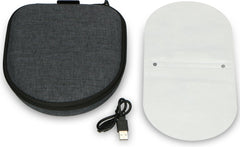 Discman Case - Hoes - met ingebouwde powerbank - Grijs - Lenco - PBC-50GY •