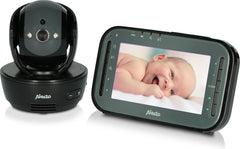 Alecto DVM200BK - Babyfoon met camera - Temperatuurweergave - Op afstand beweegbaar - Zwart •