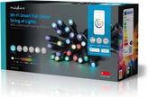 Nedis SmartLife-kerstverlichting - Feestverlichting - Wi-Fi - RGB - 48 LED's - 10.8 m - Android / IOS