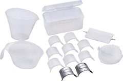 Trebs Elektrische Pastamachine - Volautomatische Pastamaker - Inclusief Pastavormen en Accessoires - 99333 - Grijs •