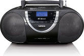 Lenco SCD-6900GY - Draagbare radio CD speler met DAB+ en Bluetooth® - Grijs •