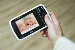 Alecto DVM135 - Babyfoon met camera - Temperatuurweergave - Wit •