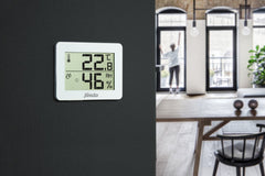 Alecto WS-55 - Thermometer & hygrometer voor binnen - Wit •