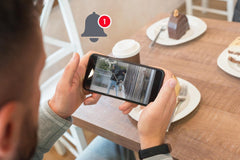 Bewakingscamera voor buiten - Beveiligingscamera draadloos - Wit - Alecto •