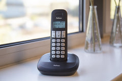 Huistelefoon senioren - Senioren telefoon - Vaste lijn - Zwart - Profoon PDX-1130 •