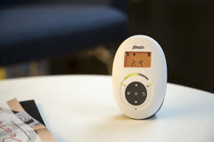 Alecto DBX-125 - Full Eco DECT Babyfoon met Display - Wit/Antraciet •