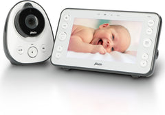 Alecto DVM-150 - Babyfoon met camera - Groot scherm - Wit