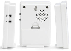 Alecto ADB-11WT Draadloze deurbel - Draadloze deurbel en ontvanger - Eenvoudige installatie •